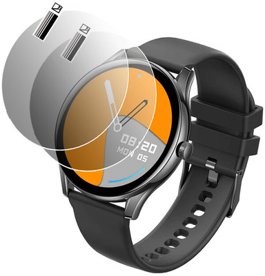 daffin Edge To Edge Screen Guard for Pebble Cosmos Bold Metallic Smartwatch, 1.39''(Pack of 2)