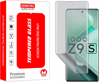 ZINGTEL Edge To Edge Screen Guard for Vivo iQOO Z9S 5G (Anti Glare Matte Nano Liquid Hydrogel Film)(Pack of 1)