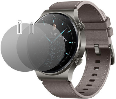 hirdesh Edge To Edge Screen Guard for HUAWEI WATCH GT 2 Pro(Pack of 2)