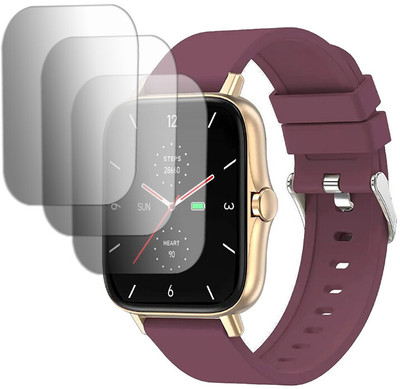 DOUMOF Edge To Edge Screen Guard for AXL Tempo Pro SMARTWATCH(Pack of 3)
