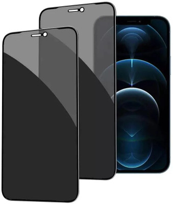 Stalwart Edge To Edge Tempered Glass for Iphone 12 Pro Max, Iphone 12(Pack of 2)