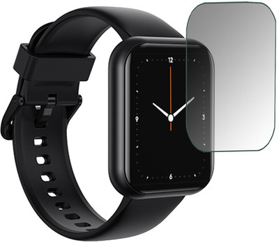 DOUMOF Edge To Edge Screen Guard for DIZO Watch D Plus SMARTWATCH(Pack of 1)