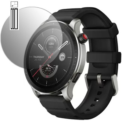 hirdesh Edge To Edge Screen Guard for AMAZFIT GTR 4(Pack of 1)