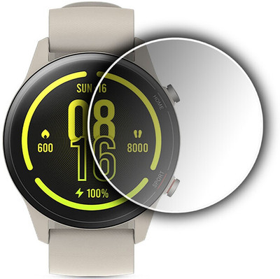 hirdesh Edge To Edge Screen Guard for MI Watch Revolve Active1.39(Pack of 1)