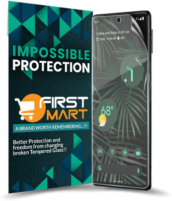 FIRST MART Edge To Edge Screen Guard for Google Pixel 6 Pro 5G, Pixel 6 Pro 5G, 4 Layer Unbreakable Membrane with Easy Installation(Pack of 1)