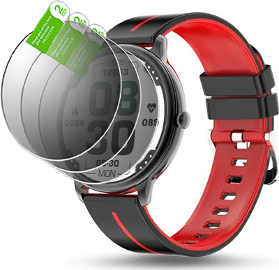 HIDEOUS Edge To Edge Screen Guard for PEBBLE Unisex Magnum 1.43(Pack of 3)