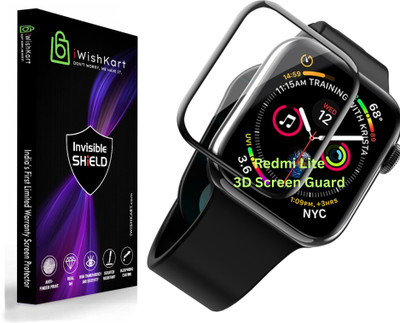 iWishKart Edge To Edge Screen Guard for Xiaomi Mi Redmi Watch Lite, 3D Curved Original Premium Screen Guard Protector (PMMA)| Edge to Edge Protection | NOT Tempered GLASS | SmartWatch NOT included(Pack of 1) iWishKart Edge To Edge Screen Guard for Xiaomi Mi Redmi Watch Lite, 3D Curved Original Premium Screen Guard Protector (PMMA)| Edge to Edge Protection | NOT Tempered GLASS | SmartWatch NOT included(Pack of 1)
