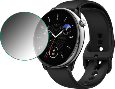 ejzatex Edge To Edge Screen Guard for AMAZFIT GTR MINI SMARTWATCH(Pack of 1)