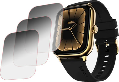 EJZATI Edge To Edge Screen Guard for NOISE COLORFIT ICON 3 SMARTWATCH(Pack of 3)