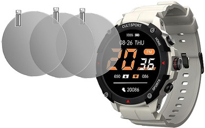 hirdesh Edge To Edge Screen Guard for Cult Sport Ranger XR(Pack of 3)