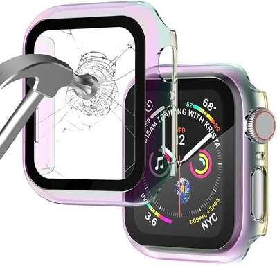 picau-pau Edge To Edge Screen Guard for APPLE WATCH SERIES SE 2,SE,6 / 5 / 4, SIZE - 40MM(Pack of 1)