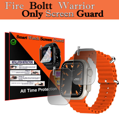 HIDEOUS Edge To Edge Screen Guard for Fire-Boltt Warrior(Pack of 2)