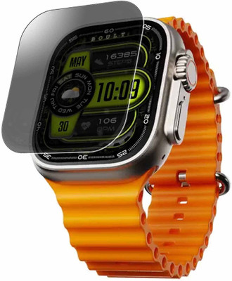 daffin Edge To Edge Screen Guard for Boult Crown Pro 2 Smartwatch(Pack of 1)