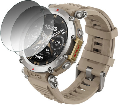 DOUMOF Edge To Edge Screen Guard for Amazfit TRex Ultra SMARTWATCH(Pack of 2)