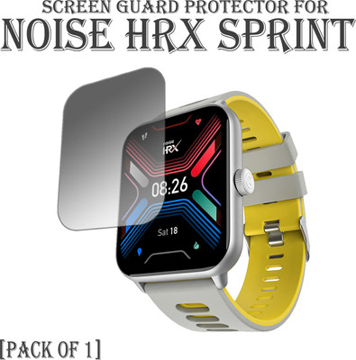 ejzatex Edge To Edge Screen Guard for NOISE HRX SPRINT SMARTWATCH(Pack of 1)