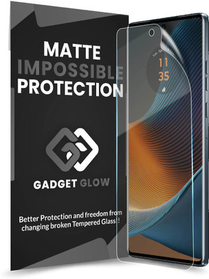 Gadget Glow Edge To Edge Screen Guard for Motorola Edge 50 Fusion 5G, Motorola Edge 50 Fusion, Edge 50 Fusion, Moto Edge 50 Fusion 5G, Moto Edge 50 Fusion, ( Not a Tempered Glass, it’s a Matte Nano Fiber Guard)(Pack of 1)
