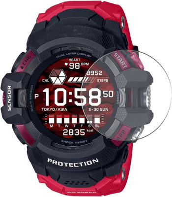 Guardpad Edge To Edge Screen Guard for Casio G-Shock G-Squad Pro GSW-H1000 Smart Watch [Better than Tempered Glass][Transparent, 2 Pack](Pack of 2)