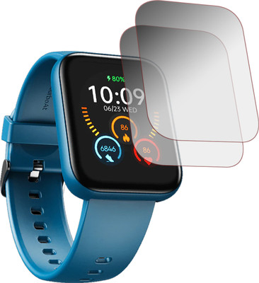 ejzatex Edge To Edge Screen Guard for BOAT WAVE CALL PLUS SMARTWATCH SCREEN GUARD(Pack of 2)