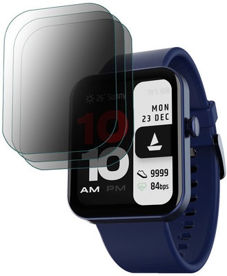 hirdesh Edge To Edge Screen Guard for Boat Wave Stride Voice(Pack of 3)