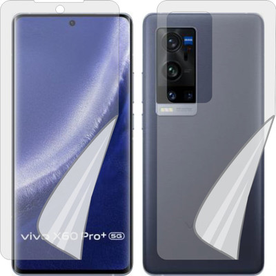 TELTREK Front and Back Screen Guard for VIVO X60T PRO PLUS 5G(Pack of 1)