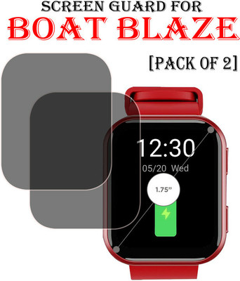 YCHROZE Edge To Edge Screen Guard for Boat Blaze(Pack of 2)