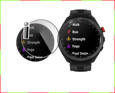 daffin Edge To Edge Screen Guard for GARMIN APPROACH S70(Pack of 1)