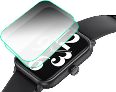 HIDEOUS Edge To Edge Screen Guard for DIZO Watch D2(Pack of 2)