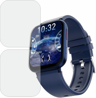 Mobling Edge To Edge Screen Guard for Fire Bolt Beam Calling(Pack of 2)