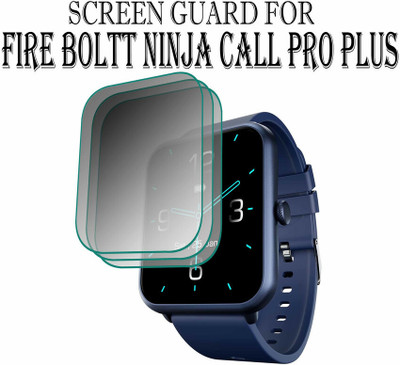 hirdesh Edge To Edge Screen Guard for Fire-Boltt Ninja Call Pro Plus 1.83(Pack of 3)