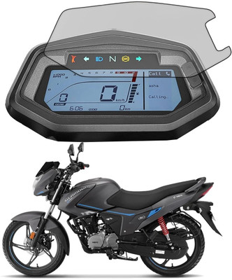 Afpin Impossible Screen Guard for HERO GLAMOUR XTEC BS6 Screen Guard Protector Accessories Motorcycle Digital Console Speedometer- Clear(Pack of 1)