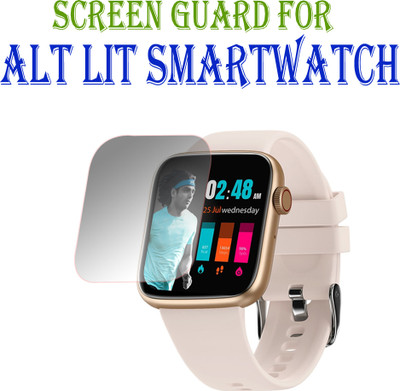 EJZATI Edge To Edge Screen Guard for ALT LIT SMARTWATCH(Pack of 1)