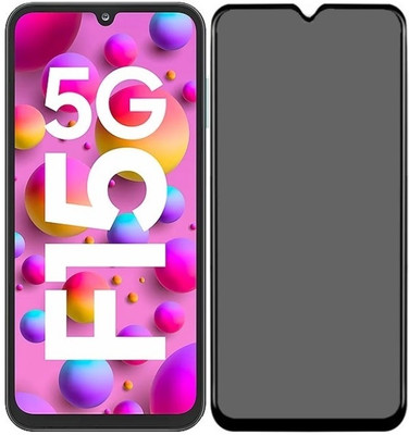 Resolute Edge To Edge Tempered Glass for Samsung Galaxy F15, Privacy Glass, Anti Peep, Privacy, Tempered Glass, Screen Guard(Pack of 1)