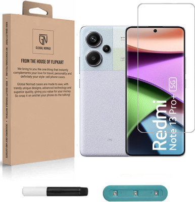 GLOBAL NOMAD Edge To Edge Tempered Glass for REDMI Note 13 Pro+ 5G, REDMI Note 13 Pro+ 5G UV Glass(Pack of 1)
