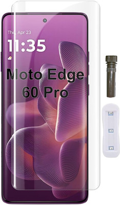INFINITYWORLD Edge To Edge Tempered Glass for Motorola Edge 60 Pro 5G, (UV)(Pack of 1)