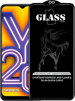 CYOR Edge To Edge Tempered Glass for VIVO Y20I(Pack of 1)