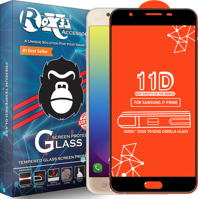 Roxel Edge To Edge Tempered Glass for Samsung Galaxy J7 Prime(Pack of 1)