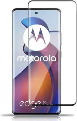 VISHZONE Edge To Edge Tempered Glass for MOTOROLA Edge 30 Fusion, MOTO Edge 30 Fusion(Pack of 1)