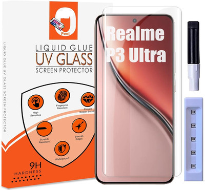 GDBUY Edge To Edge Tempered Glass for realme P3 Ultra 5G(Pack of 1)