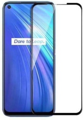 JSS WORLD Edge To Edge Tempered Glass for Realme 6i(Pack of 1)