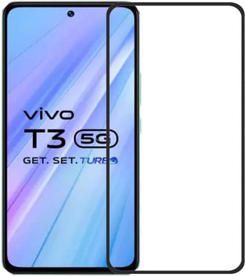 TESPARK Edge To Edge Tempered Glass for vivo T3 5G(Pack of 1)