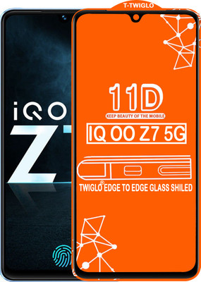 Flipkart SmartBuy Edge To Edge Tempered Glass for IQOO Z7 5G(Pack of 1)
