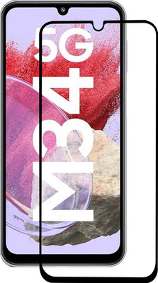 VAlight Edge To Edge Tempered Glass for SAMSUNG Galaxy M34 5G(Pack of 1)
