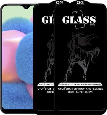 CYOR Edge To Edge Tempered Glass for SAMSUNG A70(Pack of 2)
