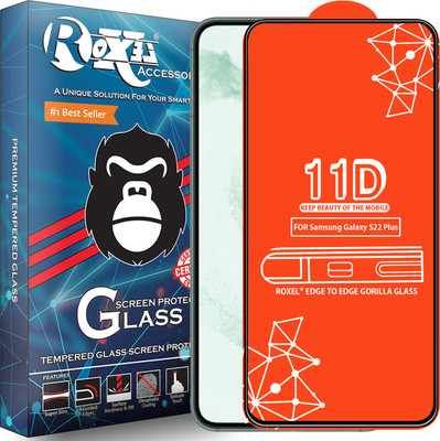 Roxel Edge To Edge Tempered Glass for Samsung Galaxy S22 Plus(Pack of 1)