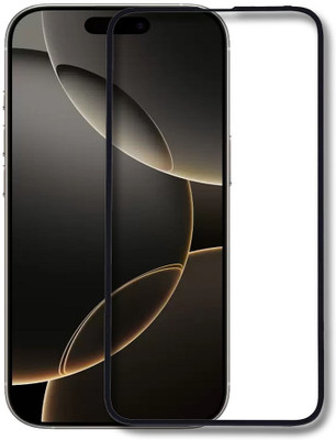 INFINITYWORLD Edge To Edge Tempered Glass for Apple iphone 16 Pro Max(Pack of 1)