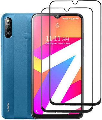 NSTAR Edge To Edge Tempered Glass for Lava Z3 Pro(Pack of 2)