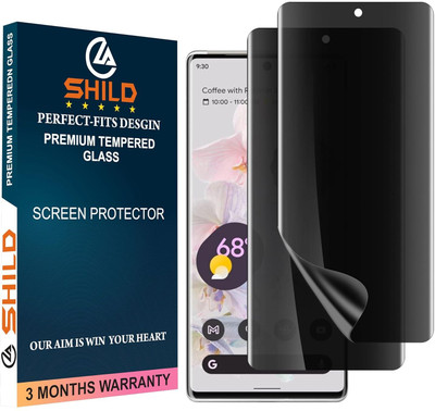 shild Edge To Edge Tempered Glass for Google Pixel 6 Pro(Pack of 2)