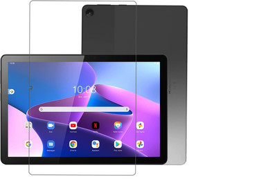 A-Allin1 Edge To Edge Tempered Glass for Lenovo Tab M10 Plus (3rd Gen) 10.61 inch, Thickness effectively protects your device without affecting its original touch sensitivity(Pack of 1)