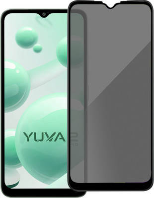 HUPSHY Edge To Edge Tempered Glass for LAVA Yuva 2 Pro(Pack of 1)