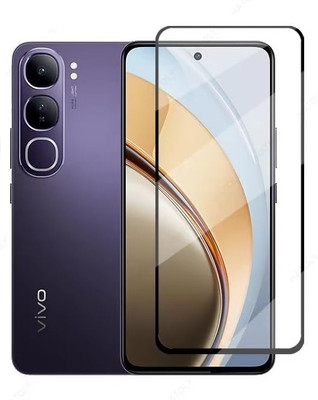 Bodoma Edge To Edge Tempered Glass for Vivo Y19s 5G(Pack of 1)